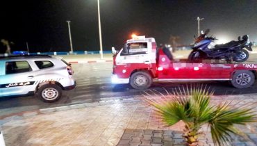 سيدي بوزيد ..الدرك الملكي يشن حملة واسعة ضد الدراجات النارية المخالفة بالشطر الخامس