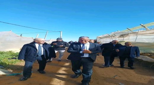 اشتوكة أيت باها.. البواري يقوم بزيارة ميدانية لتقييم الأضرار الناجمة عن الرياح القوية التي طالت الاستغلاليات الفلاحية