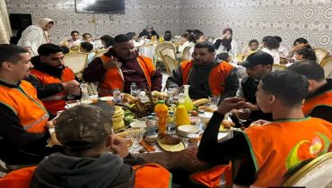 ابن جرير ..في أجواء رمضانية مميزة” جمعية بصمة الخير تنظم إفطارًا عائليًا ” لفائدة أطفال مركز الإيواء والرعاية