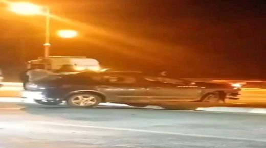 الحسيمة..اصطدام سيارة بعمود إنارة  دون خسائر بشرية