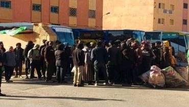 الرشيدية.. احتجاج مهاجرين يشلّ المحطة الطرقية ويضع السلطات أمام تحدي التدبير