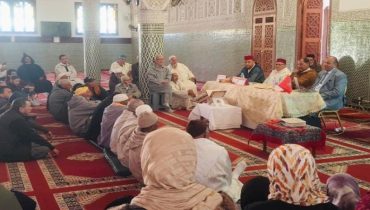 الخميسات..لقاء تواصلي بمسجد الحسن الاول تأطيرا لحجاج بيت الله