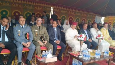 عامل إقليم الفقيه بن صالح يقود زيارة رسمية وازنة لمهرجان التبوريدة ببني وكيل