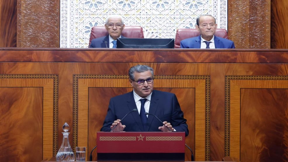 أخنوش يعرض أمام البرلمان حصيلة خمس سنوات من التدبير الحكومي
