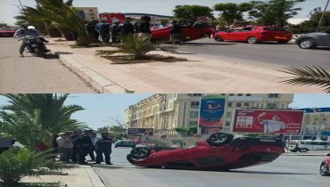 خريبكة.. حادثة سير خطيرة بعد فقدان سائق طاكسي السيطرة على مركبته