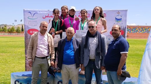 نجاح فعاليات النسخة الثانية من سباق”ترايل أولماس” على الطريق مسافتي 3 و20 كلم بمركز جماعة أولماس إقليم الخميسات