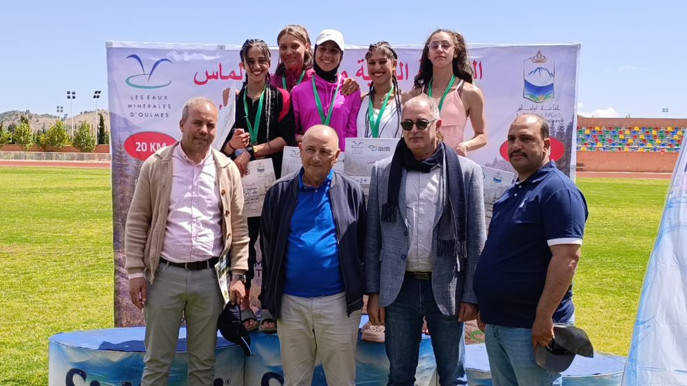 نجاح فعاليات النسخة الثانية من سباق”ترايل أولماس” على الطريق مسافتي 3 و20 كلم بمركز جماعة أولماس إقليم الخميسات