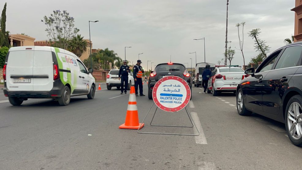 أمن مراكش يشدد المراقبة بحي تاركة ويحرر أزيد من 30 مخالفة مرورية