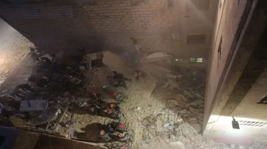 فاس ..انهيار عمارة من ست طوابق تخلف قتيل وست جرحى في حصيلة اولية
