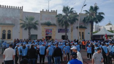 الجديدة ..الطبقة العاملة تخرج في مسيرات بالشوارع رافعة مطالبها