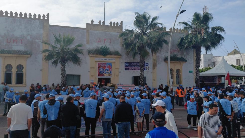 الجديدة ..الطبقة العاملة تخرج في مسيرات بالشوارع رافعة مطالبها
