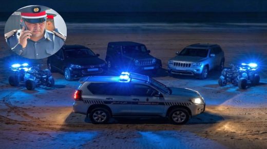 ثلاث سيارات “4×4” تقتحم شاطئ السوالم الطريفية.. والسكر العلني يُسقط ثلاثة أشخاص في قبضة الدرك