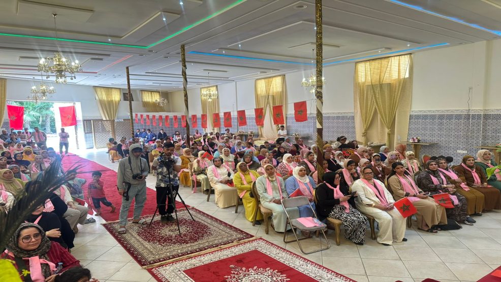عثمان الطرمونية يحضر للجمع العام التأسيسي لفرع منظمة المرأة الاستقلالية باولادفرج وبولعوان..
