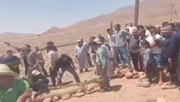 اغبالو نكردوس اقليم الراشدية ..واقعة غريبة “منع دفن جثمان سيدة ” بسبب صراع بين قبيلتين