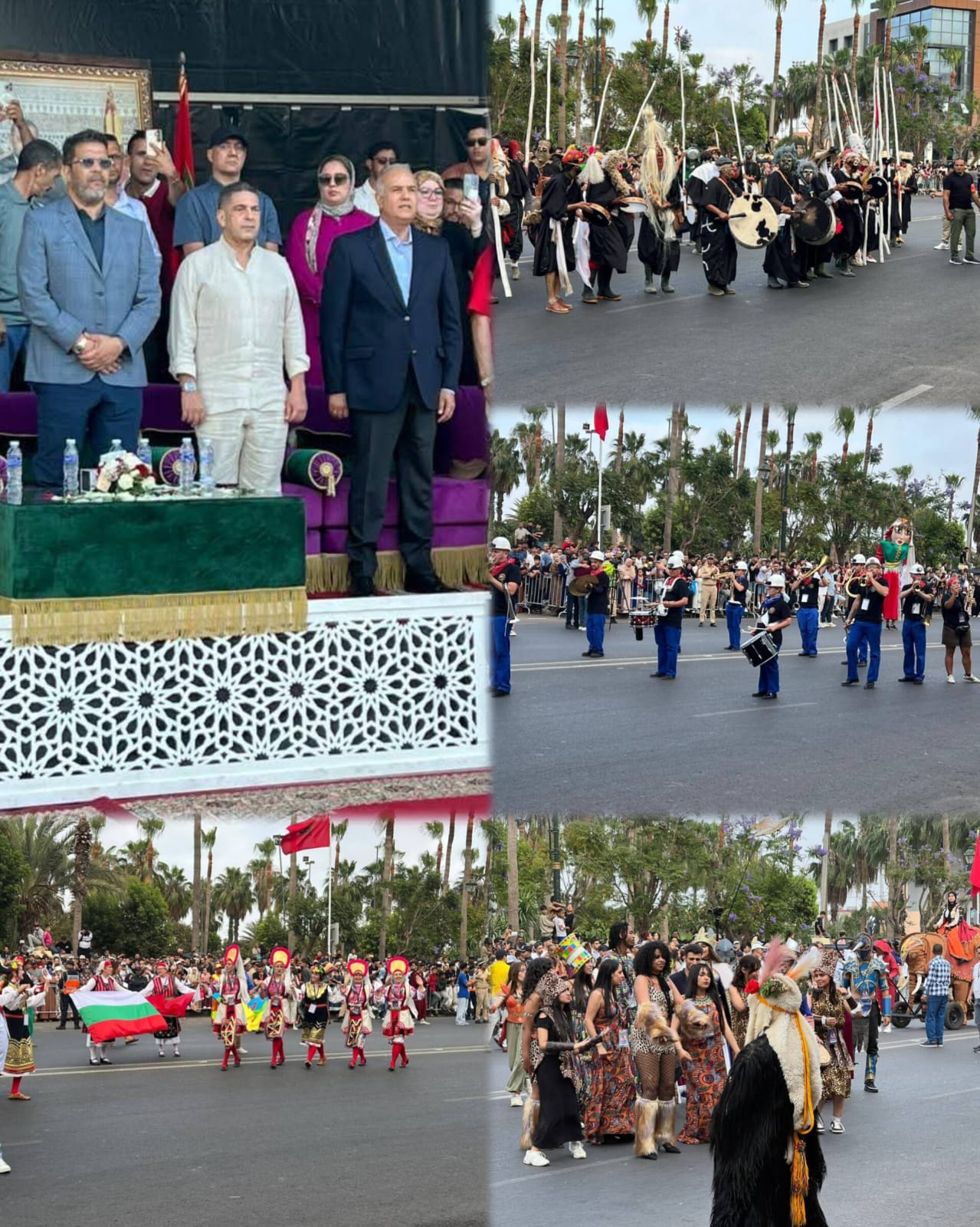 الوالي أمزازي يترأس فعاليات الدورة التاسعة لكرنفال بيلماون بودماون بإنزكان آيت ملول بمشاركة دولية متميزة