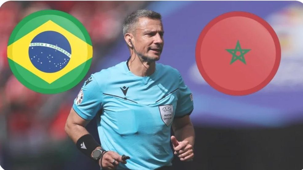 رسميًا.. “فيفا” تكشف هوية حكم القمة النارية بين المغرب والبرازيل بمونديال 2026