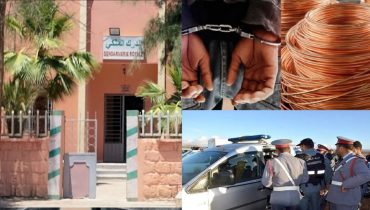 سقوط إمبراطورية النحاس المسروق بأولاد حسون.. الدرك الملكي يفكك خيوط الشبكة ويحجز 60 كيلوغراماً من المسروقات