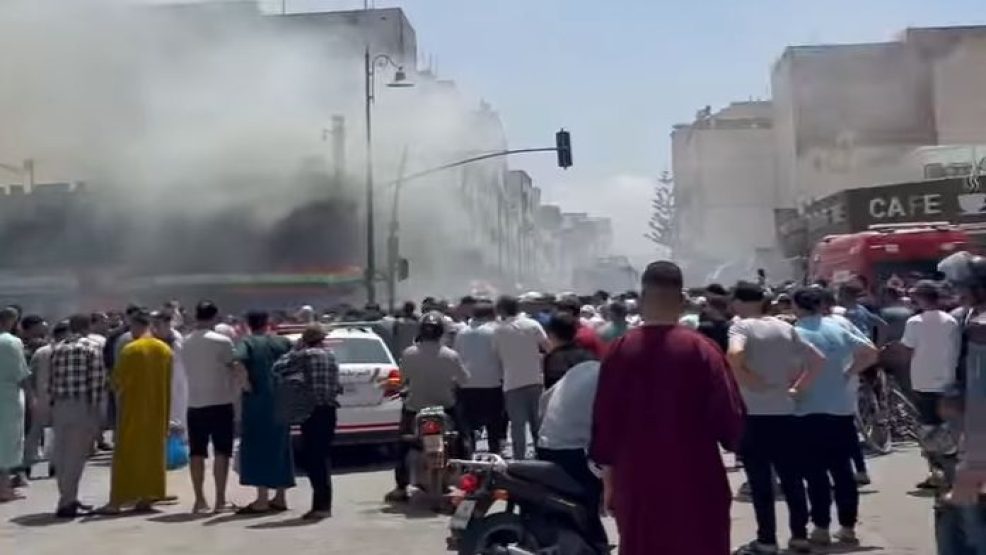 ح_ريق بمطعم للوجبات السريعة يستنفر السلطات وسط إمزورن بإقليم الحسيمة