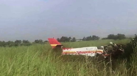 مصرع زوجين فرنسيين في تحطم طائرة خفيفة قرب مطار الشريف الإدريسي بالحسيمة