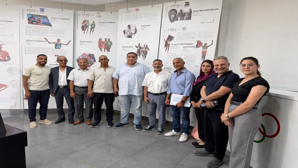 اجتماع تنسيقي بين اللجنة الوطنية الأولمبية المغربية والجامعة الملكية المغربية للمصارعات المماثلة في إطار التحضير لأولمبياد لوس أنجلوس 2028