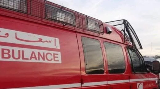 حادثة سير بين دراجة نارية وسيارة بالمصابيح الطالعة بجماعة سيدي شيكر إقليم اليوسفية