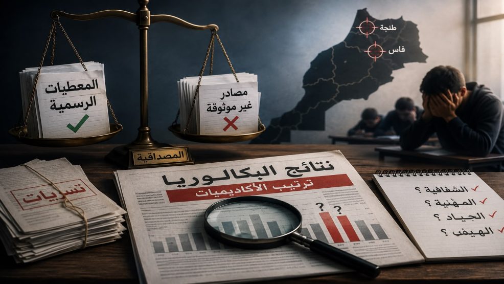 صحافة الترتيب الوهمي: حين يتحول “الباك” إلى ساحة لتصفية الحسابات الجهوية