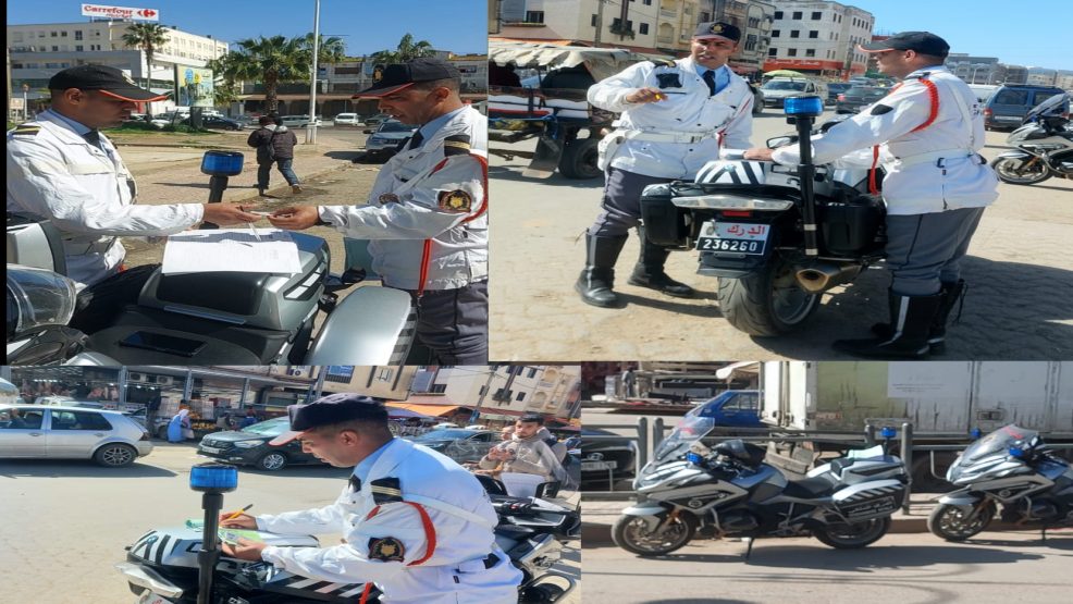 حد السوالم.. قائد كوكبة الدراجين يعلن الحرب على النقل السري والمخالفات المرورية ويكسب ثقة الساكنة