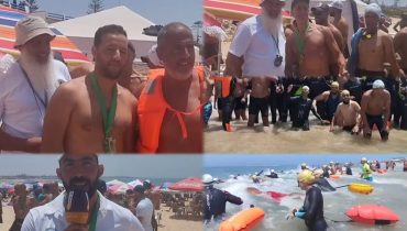 سيدي بوزيد يكتب التاريخ.. أول سباق للسباحة بالمياه المفتوحة يحتفي بعيد العرش ويجمع أبطال المغرب