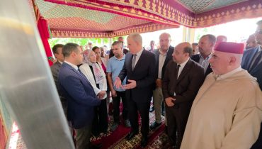 عامل إقليم سيدي سليمان يشرف على تهيئة وتجهيز مركز التأهيل المهني النسوي بتمويل من المبادرة الوطنية للتنمية البشرية
