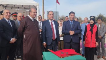 عامل إقليم صفرو إبراهيم أبو زيد يدشن مشروع التأهيل الحضري بمدينة رباط الخير (أهرمومو)