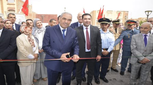 وجدة ..تدشين قاعة رياضية مغطاة بثانوية وادي الذهب بوجدة بكلفة 7.5 مليون درهم