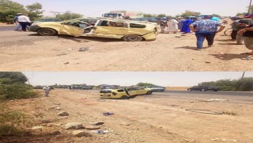 خريبكَة..حادثة سير مأساوية على طريق بوجنيبة تخلف قتيلاً وستة مصابين