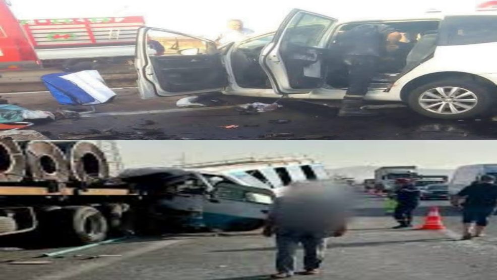 مصرع 6 أشخاص في حادثة سير مروعة بالطريق السيار بين برشيد وخريبكة