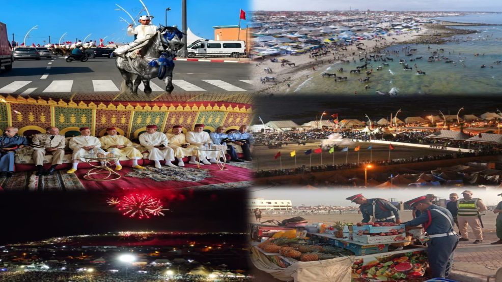 اختتام فعاليات موسم مولاي عبد الله باقليم الجديدة في اجواء مميزة