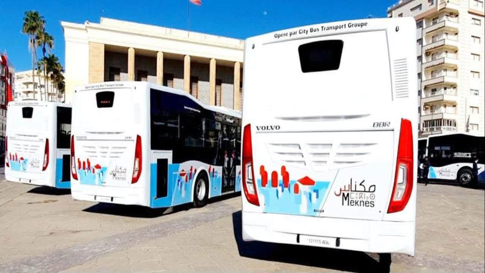 مكناس.. جلب 40 حافلة لتأمين النقل الحضري