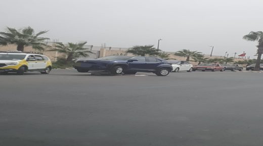 حادث غريب يثير علامات استفهام حول السلامة الطرقية بمدخل إنزكان