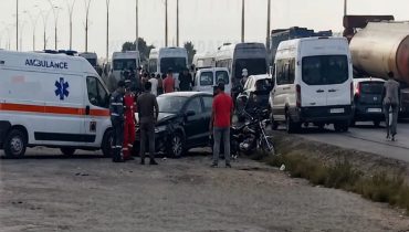الجديدة ..فاجعة على الطريق بين مركز مولاي عبد الله ومدار الغضبان و سؤال المسؤولية يطرح نفسه؟