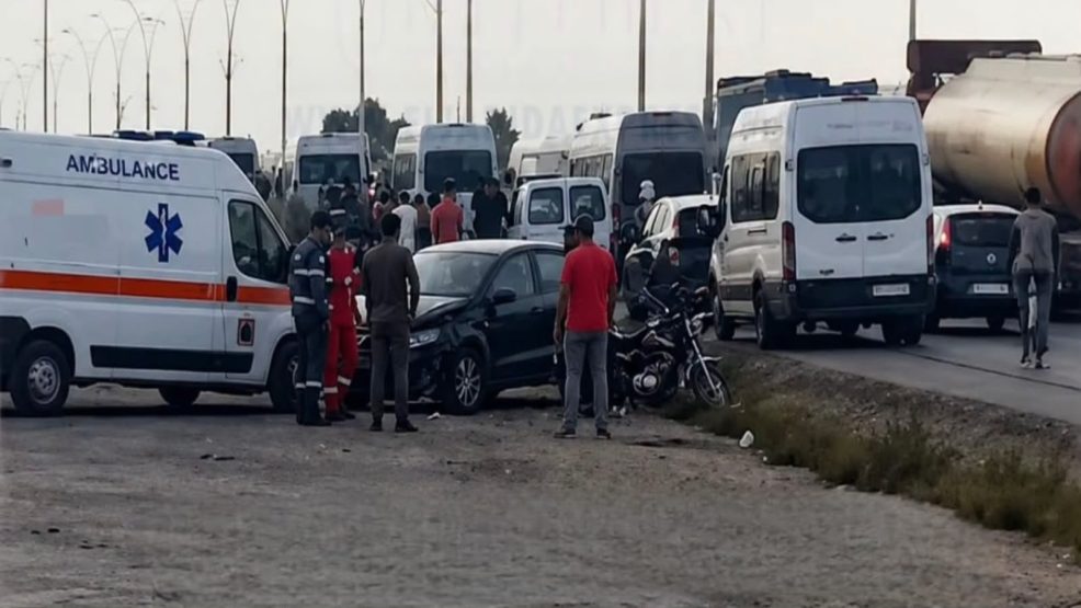 الجديدة ..فاجعة على الطريق بين مركز مولاي عبد الله ومدار الغضبان و سؤال المسؤولية يطرح نفسه؟