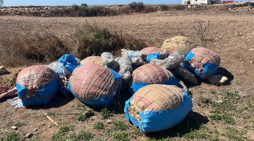 الجديدة.. درك أولادفرج يضرب نقطتين في يوم واحد لتجار المخدرات وحجز 426 كيلوغرام من “الكيف” و”الطابا” في مداهمة مخزن سري بأولاد حمدان والشعيبات