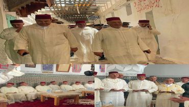 أبي الجعد.. الحاجب الملكي يزور ضريح سيدي آمحمد الشرقي ويسلّم هبة ملكية