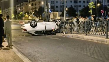 اكادير ..حادثة سير خطيرة بحي الهدى – ليلة الجمعة