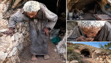 مغارة الجوع تفضح الوجه المنسي للتنمية «مي حسبية» في الثمانين تواجه الحياة بالتراب