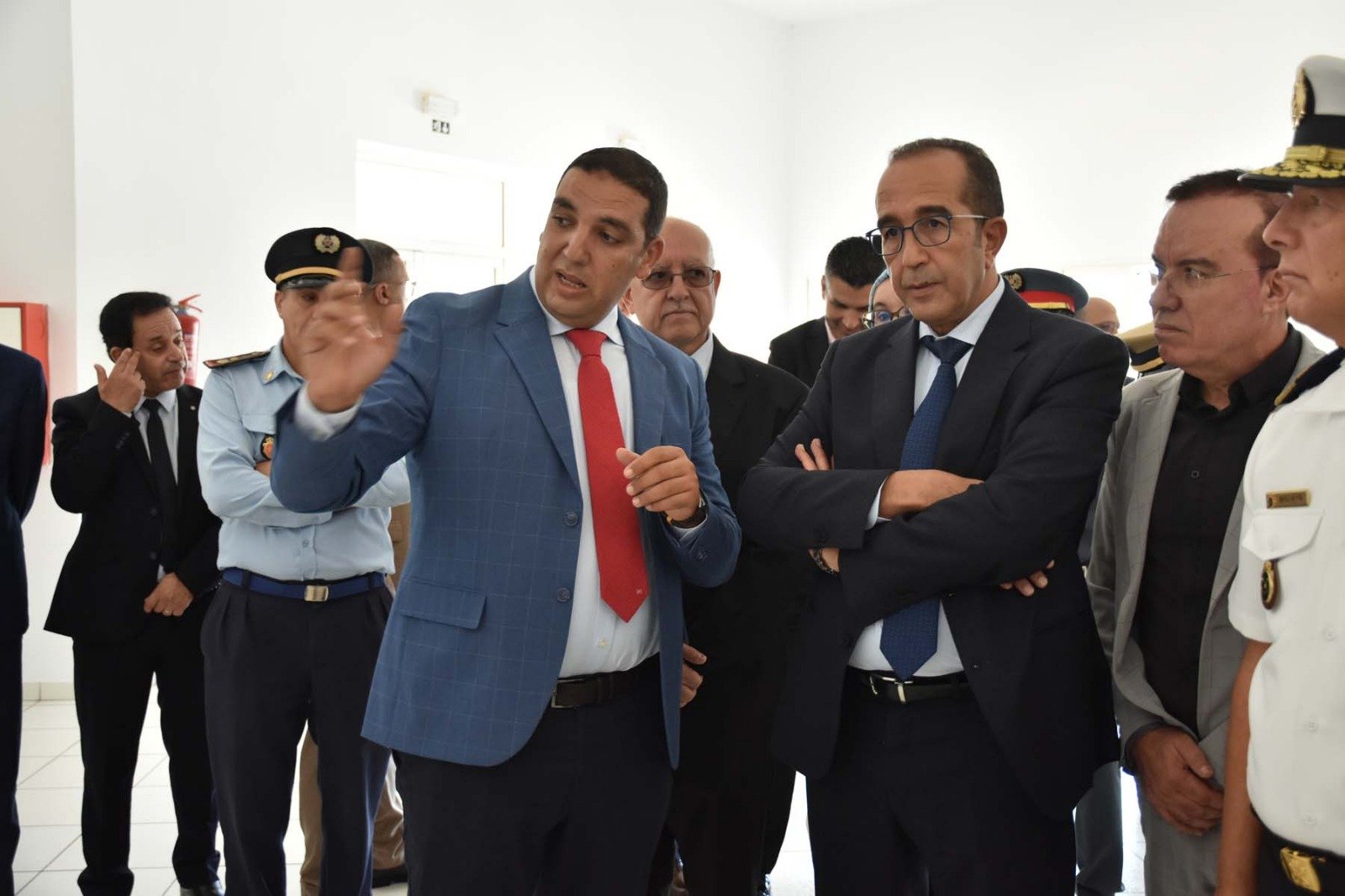 عامل الحسيمة في زيارة تفقدية لكلية العلوم القانونية والسياسية