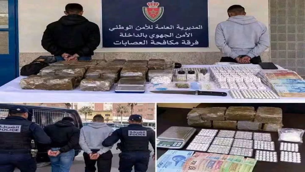 الداخلة.. توقيف شخصين وحجز أزيد من 17 كيلوغراماً من الشيرا و956 قرصاً مهلوساً