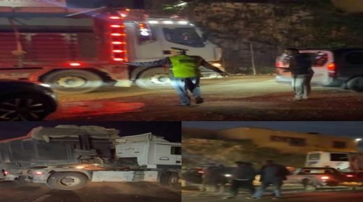 أبي الجعد.. اصطدام شاحنة بسيارة أجرة على طريق وادي زم دون تسجيل إصابات