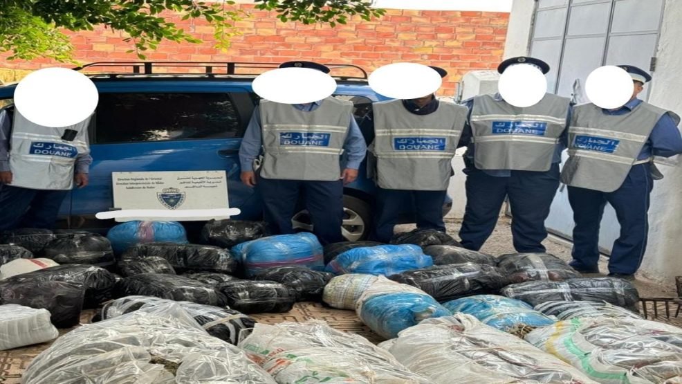 آسفي.. الجمارك تحجز نحو 720 كيلوغراماً من التبغ المطحون المعروف ب «طابا» بجماعة دار السي عيسى