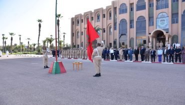 عمالة تيزنيت تحتضن مراسيم تحية العلم الوطني تخليدا للذكرى الأولى لعيد الوحدة
